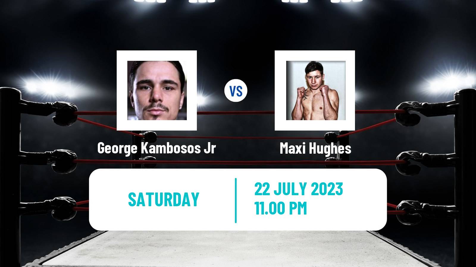 Boxing Lightweight IBO Title Men George Kambosos Jr - Maxi Hughes