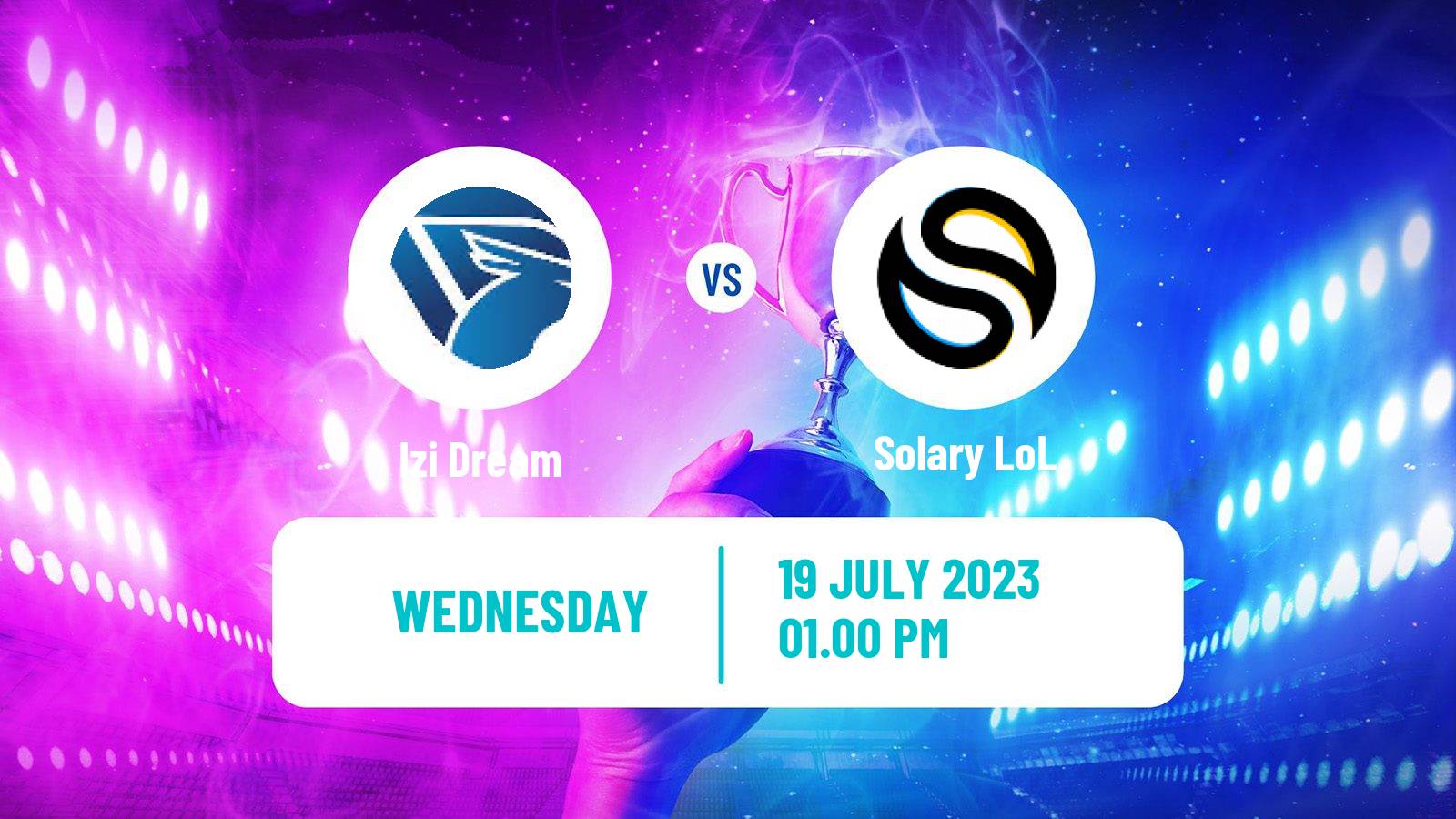 Esports League Of Legends Lfl Izi Dream - Solary