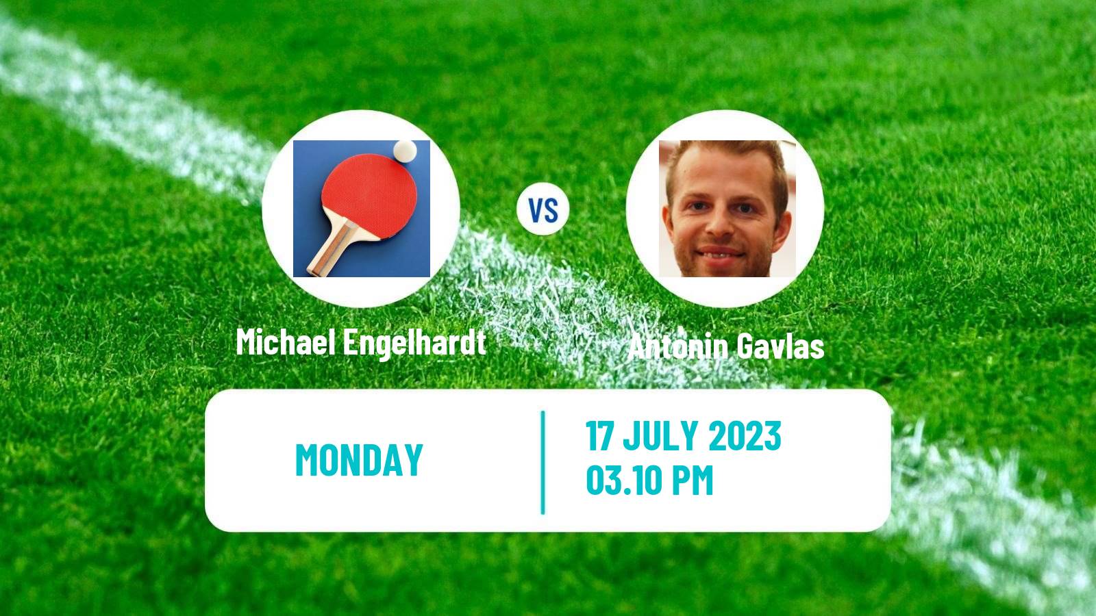 Table tennis Challenger Series Men Michael Engelhardt - Antonin Gavlas