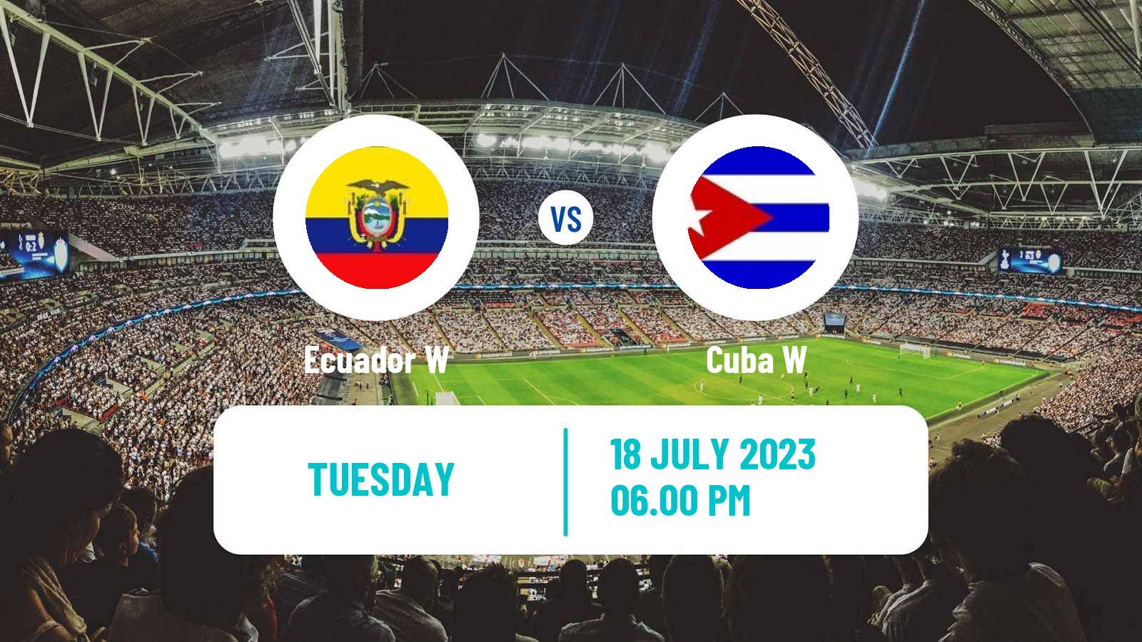 Soccer Friendly International Women Ecuador W - Cuba W