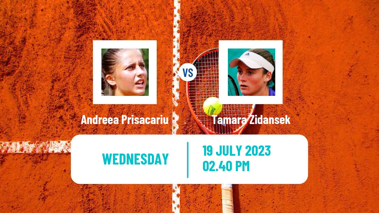 Tennis Iasi Challenger Women Andreea Prisacariu - Tamara Zidansek