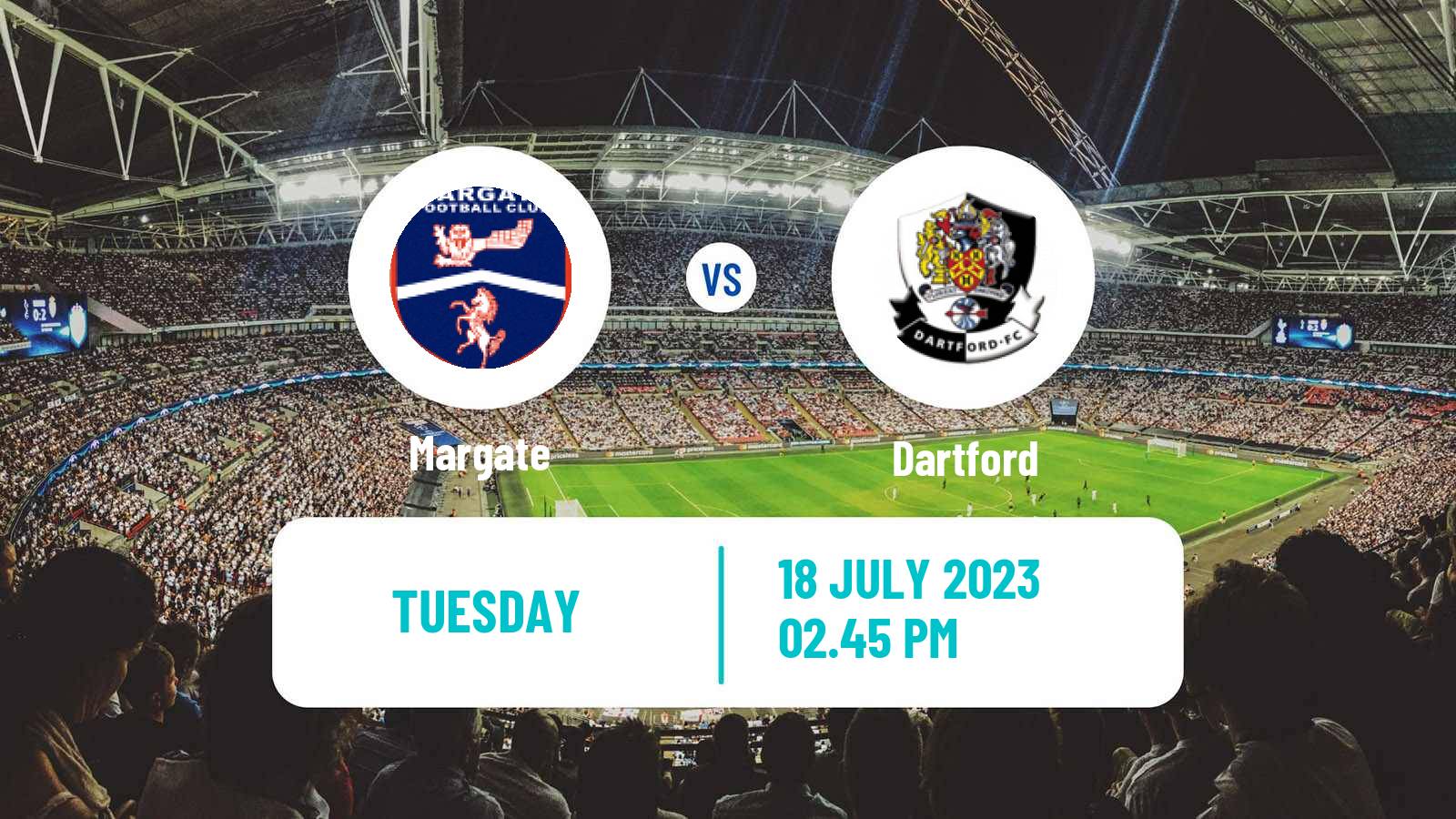 Soccer Club Friendly Margate - Dartford
