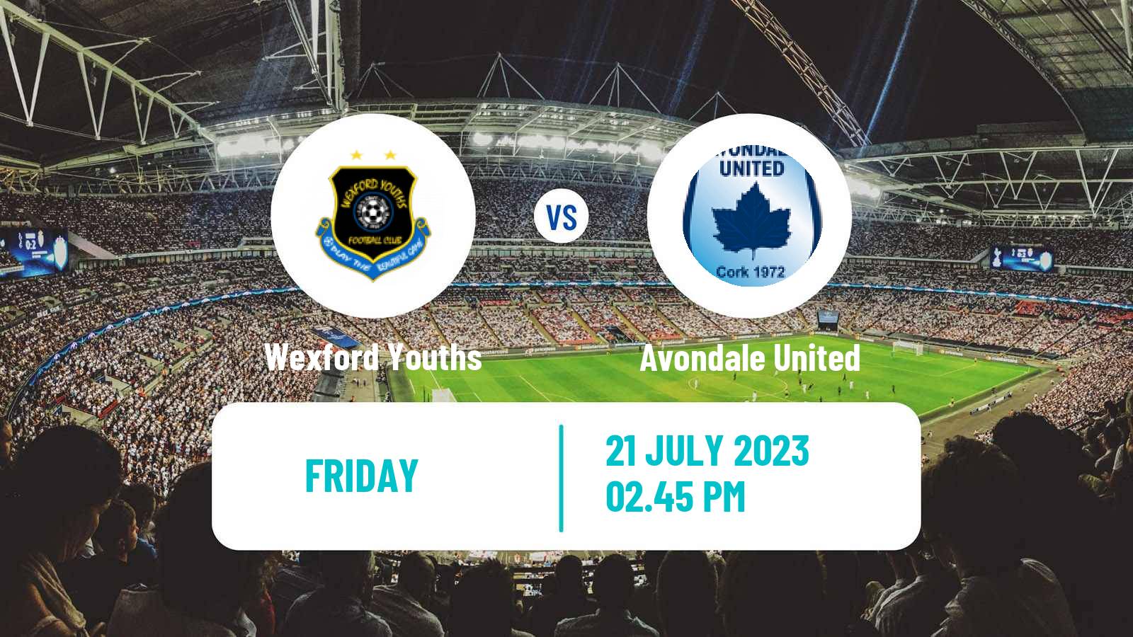 Soccer Irish FAI Cup Wexford - Avondale United