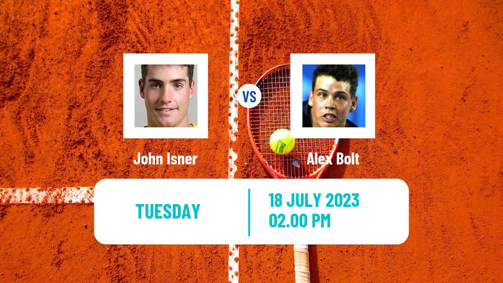 Tennis ATP Newport John Isner - Alex Bolt