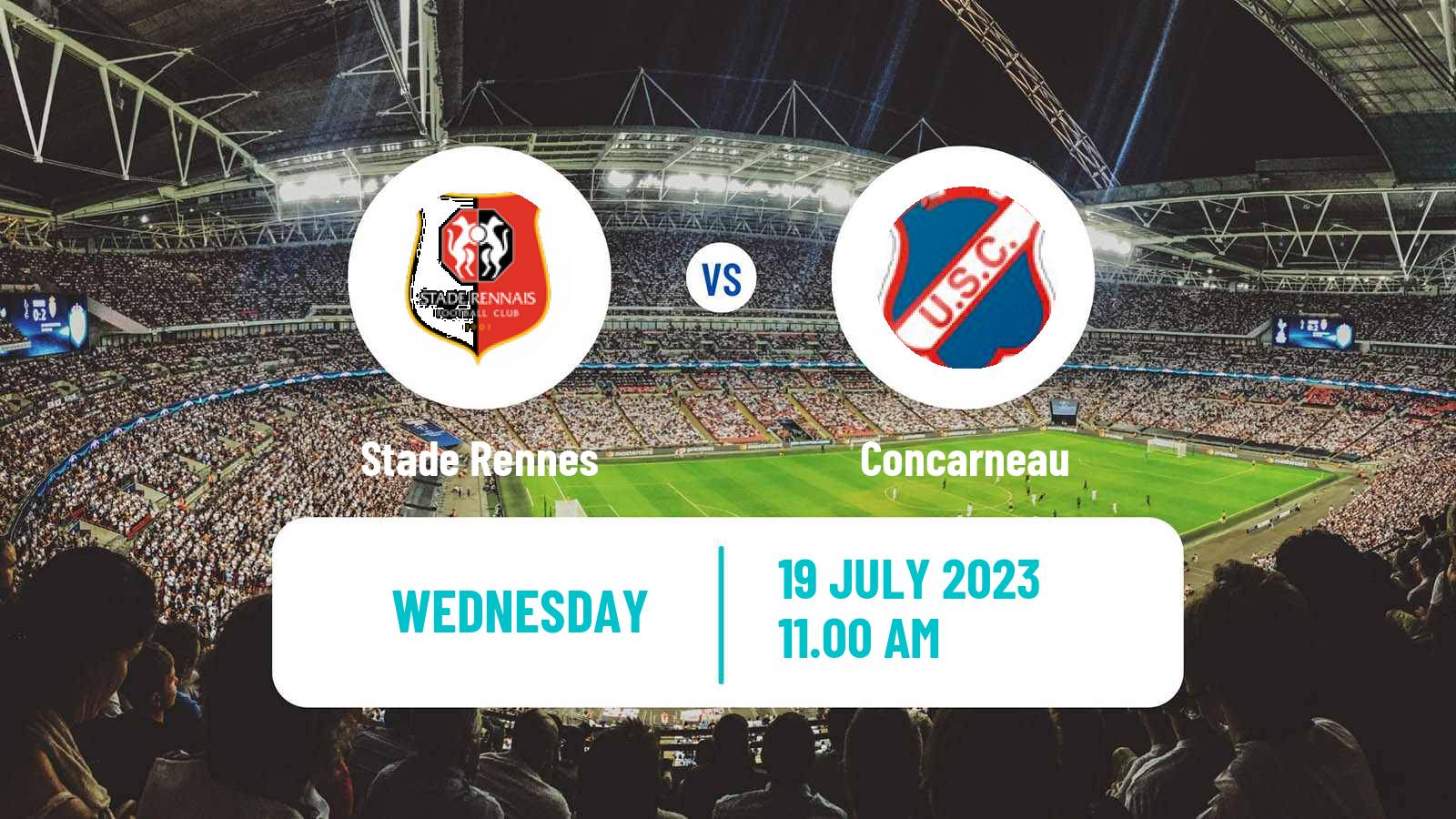 Soccer Club Friendly Rennes - Concarneau