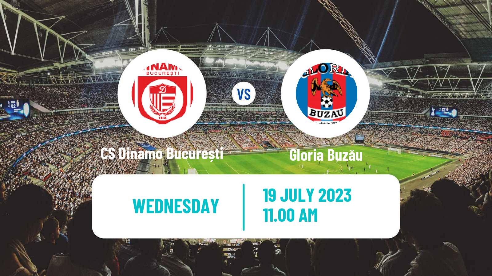 Soccer Club Friendly CS Dinamo București - Gloria Buzău