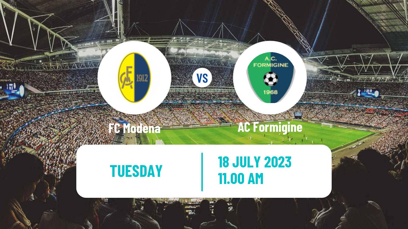 Soccer Club Friendly Modena - Formigine