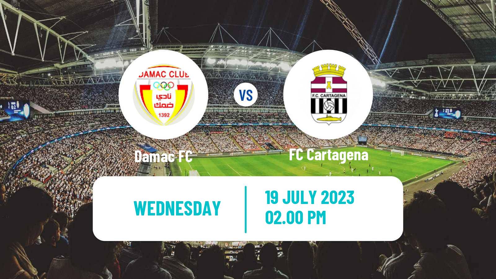 Soccer Club Friendly Damac - Cartagena