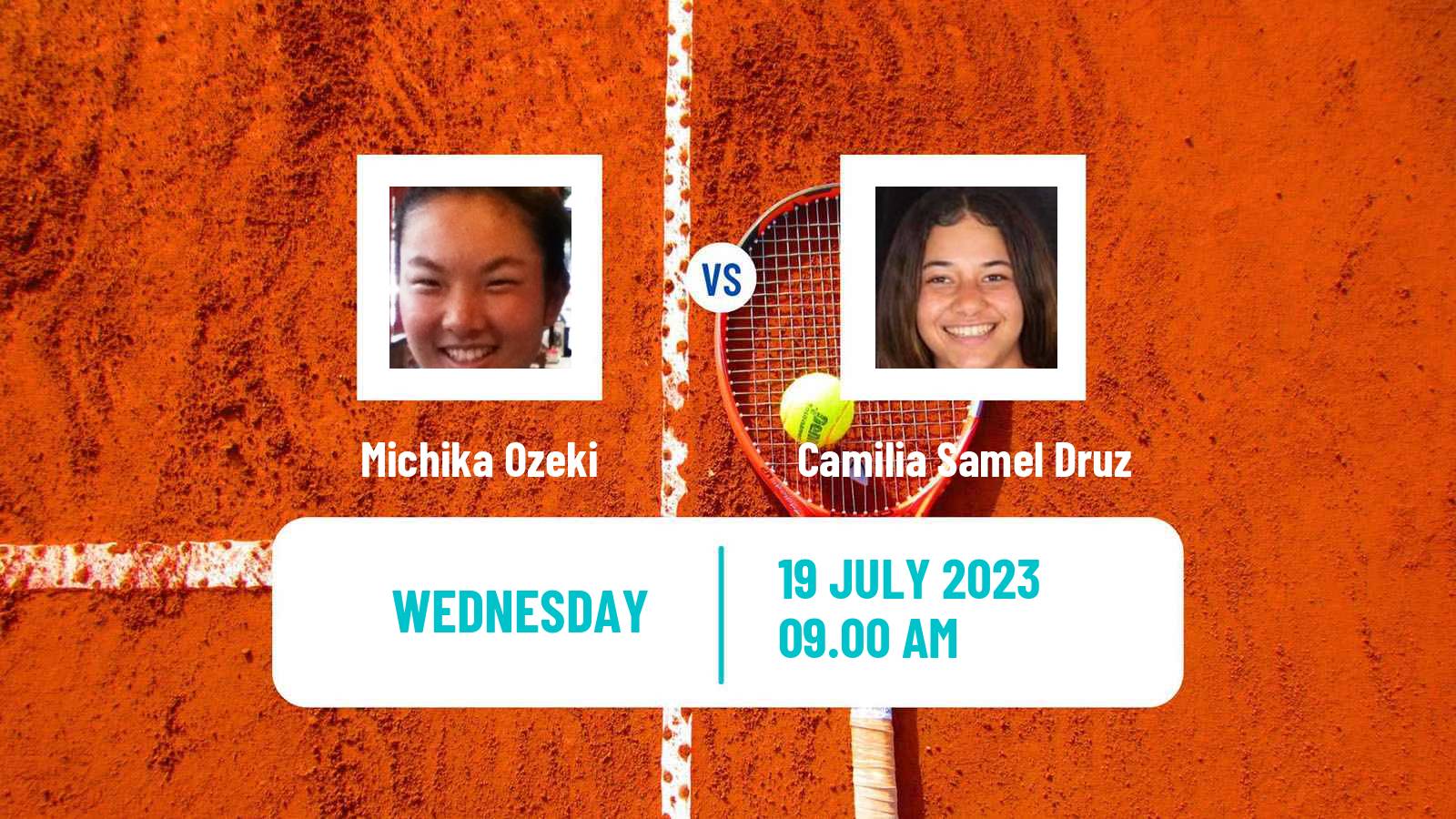 Tennis ITF W15 Les Contamines Montjoie Women Michika Ozeki - Camilia Samel Druz