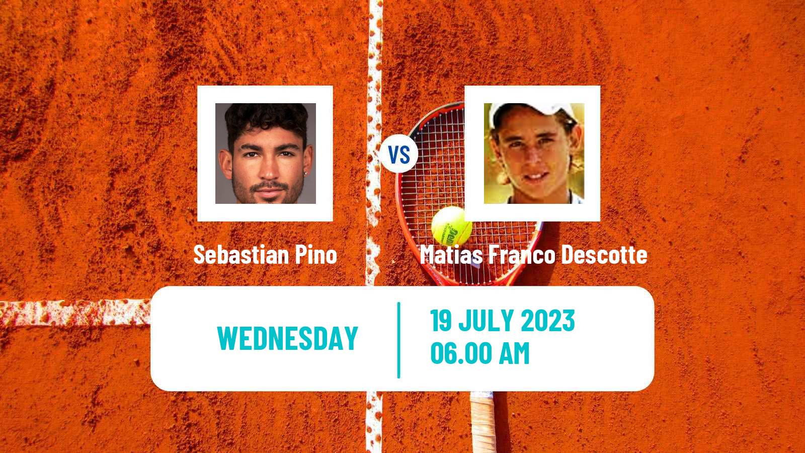 Tennis ITF M25 Brazzaville Men Sebastian Pino - Matias Franco Descotte