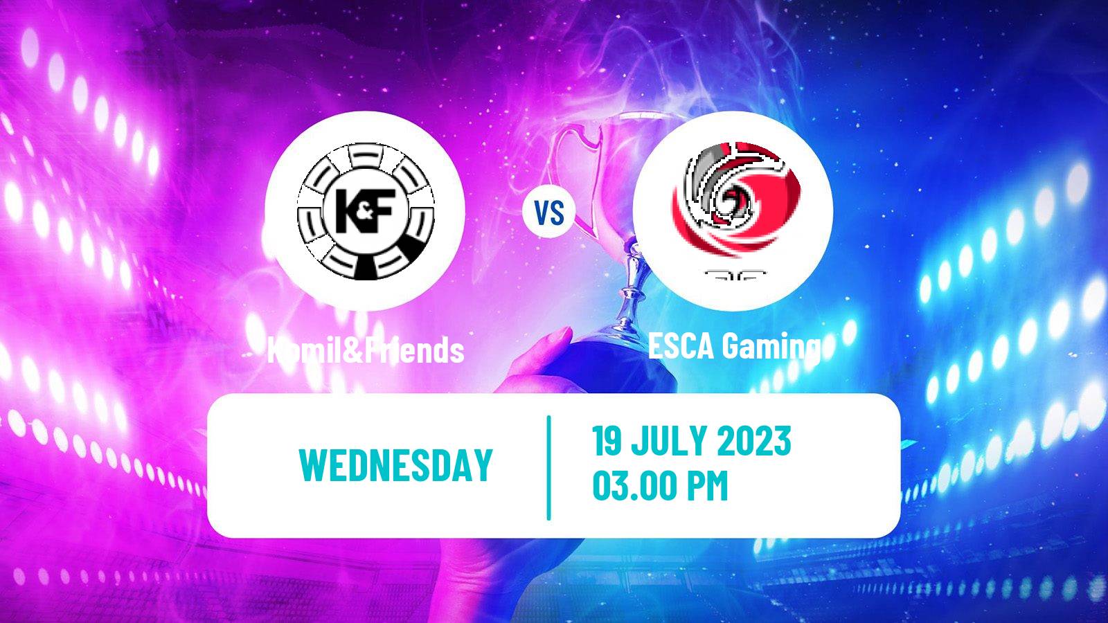 Esports League Of Legends Ultraliga Komil&Friends - ESCA Gaming