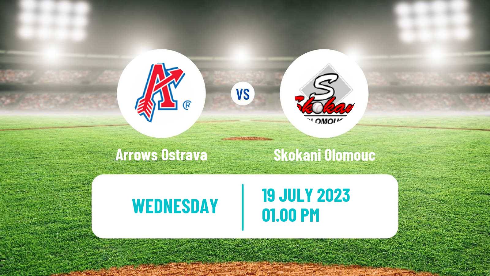 Baseball Czech Extraliga Baseball Arrows Ostrava - Skokani Olomouc