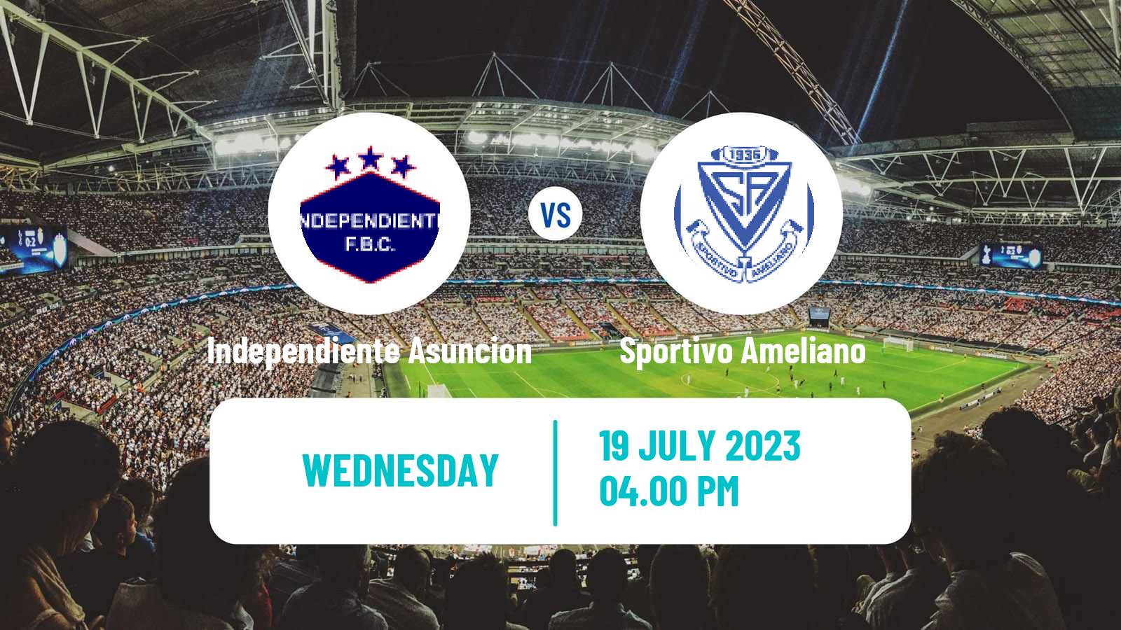 Soccer Copa Paraguay Independiente Asuncion - Sportivo Ameliano
