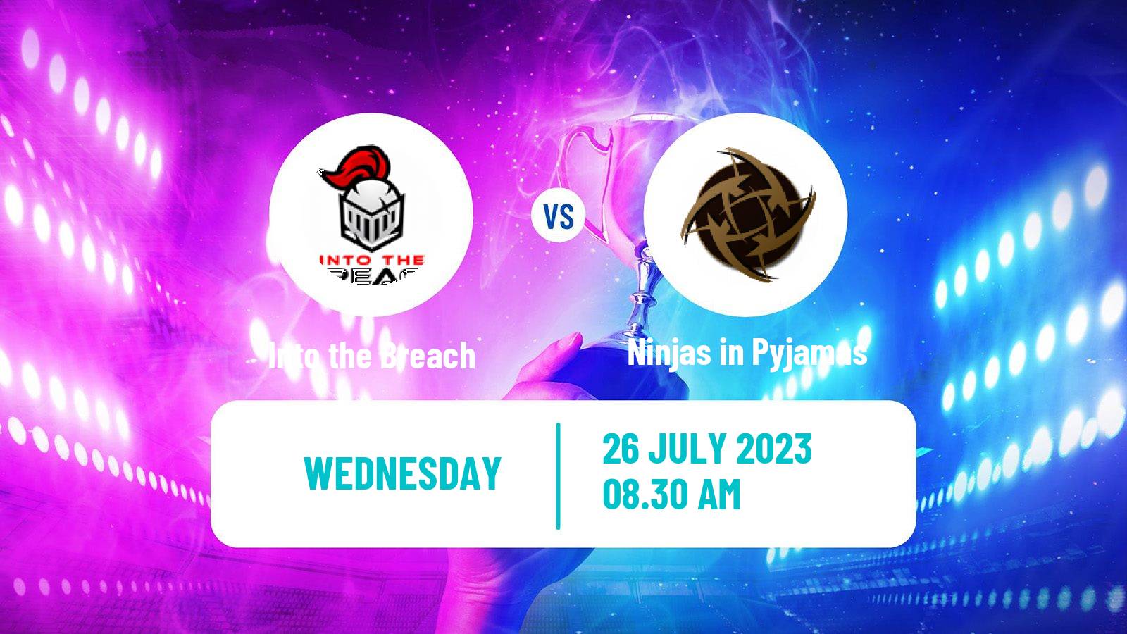 Esports Counter Strike Intel Extreme Masters Cologne Into the Breach - Ninjas in Pyjamas