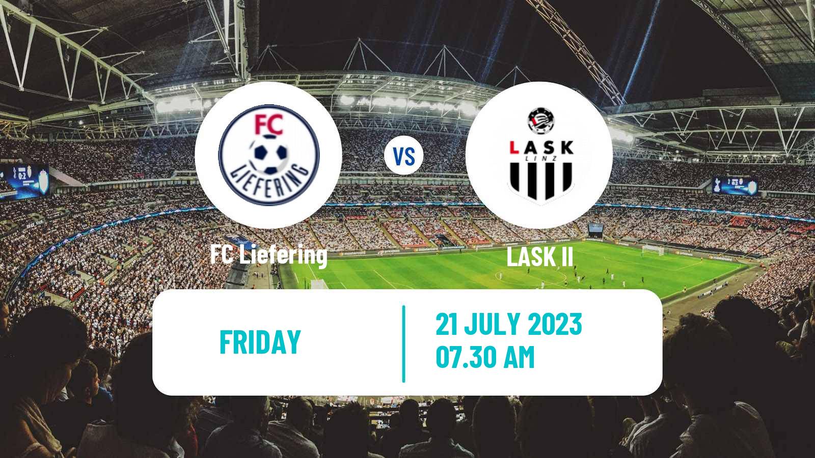 Football Club Friendly Liefering - LASK II