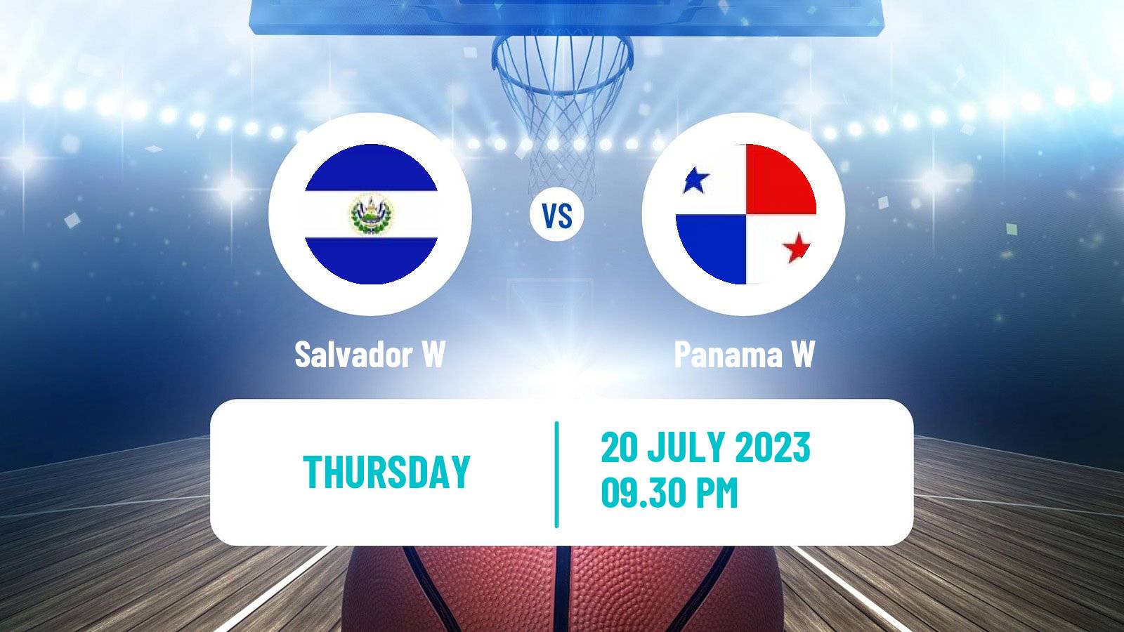Basketball COCABA Championship Women Salvador W - Panama W