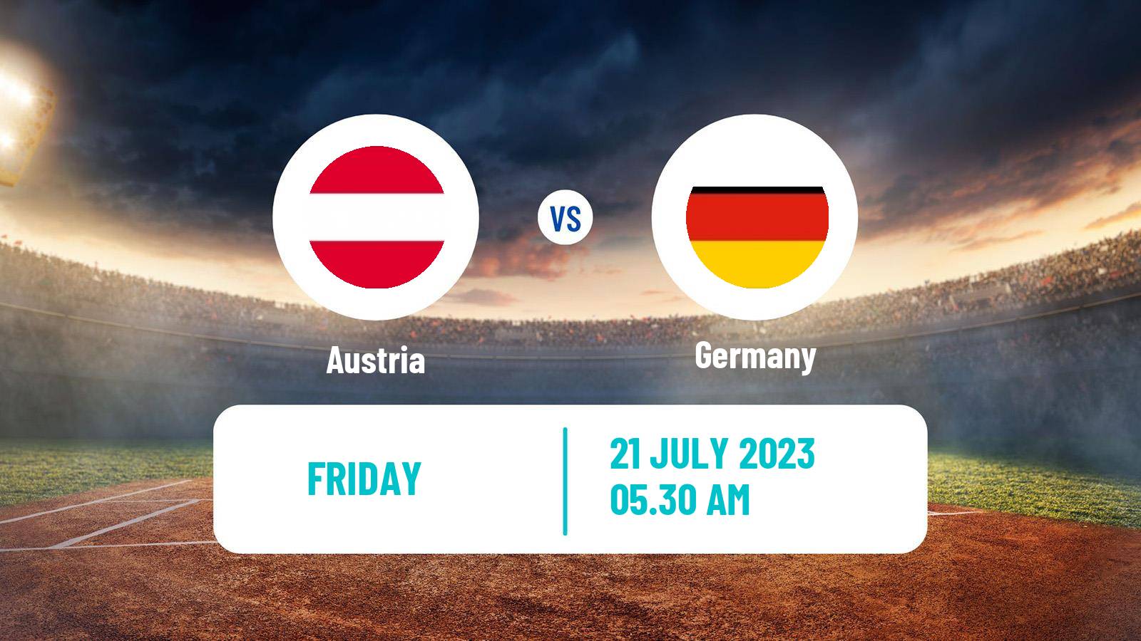 Cricket ICC World Twenty20 Austria - Germany