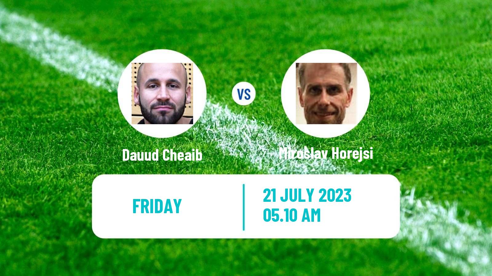 Table tennis Challenger Series Men Dauud Cheaib - Miroslav Horejsi