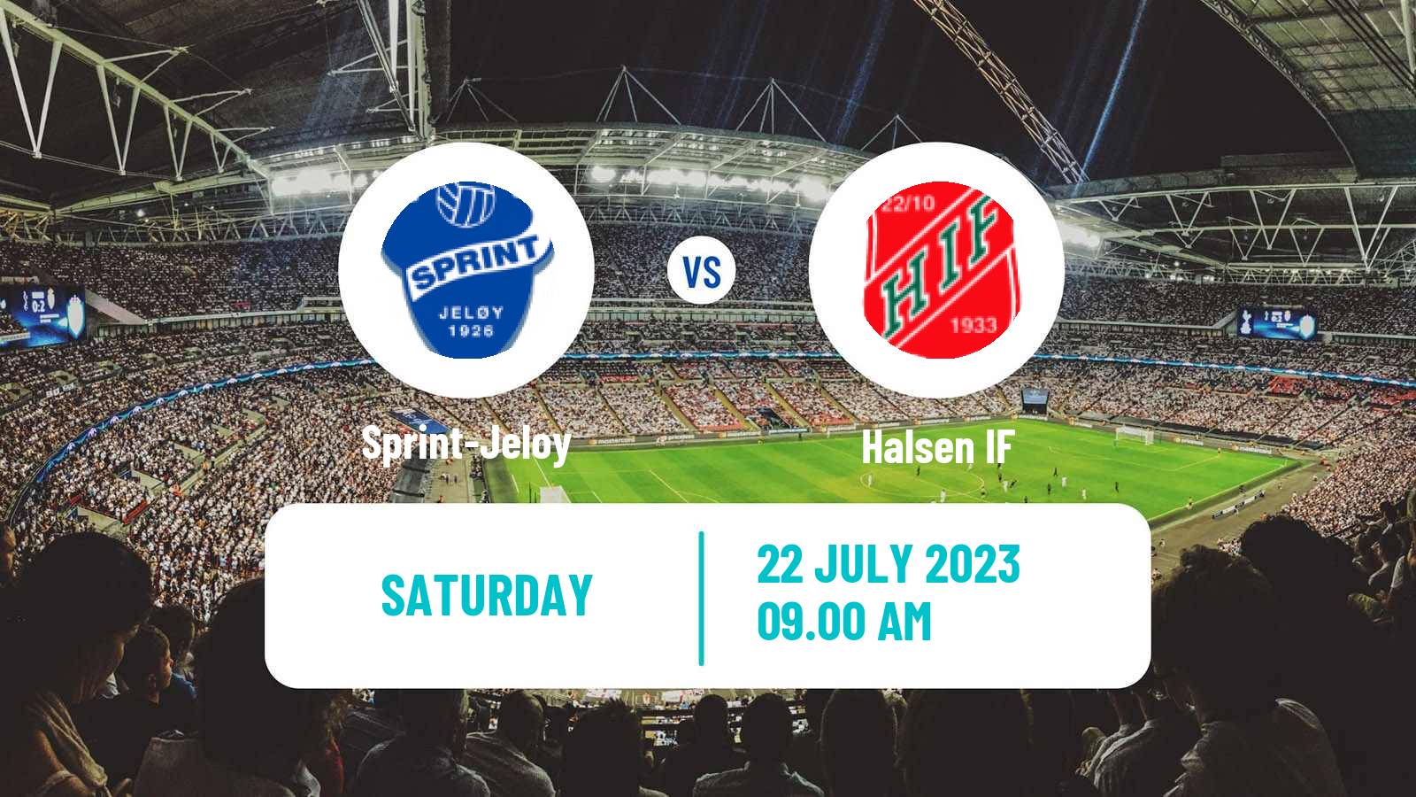 Football Norwegian Division 3 - Group 4 Sprint-Jeloy - Halsen