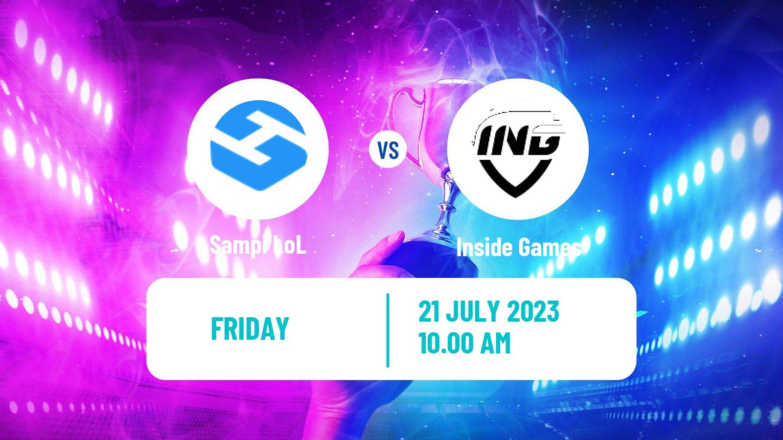 Esports League Of Legends Hitpoint Masters Sampi - Inside Games