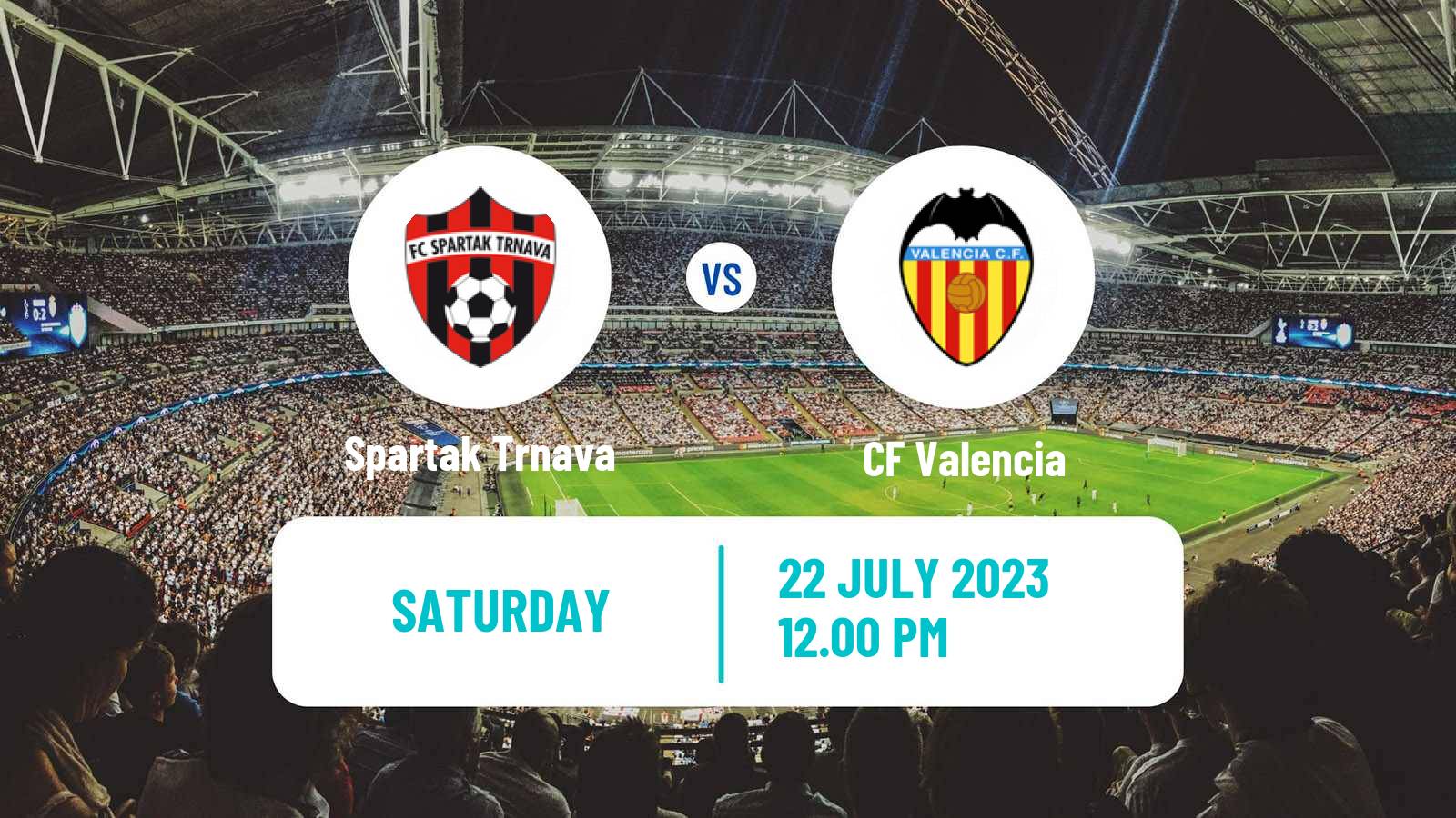 Soccer Club Friendly Spartak Trnava - Valencia