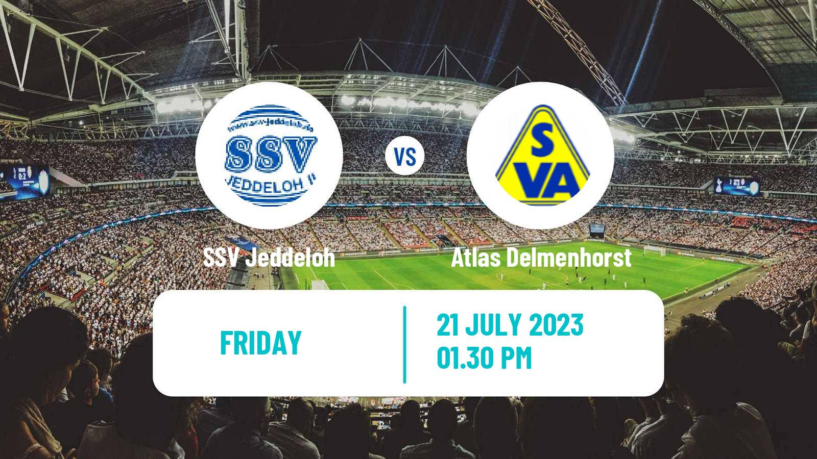 Soccer Club Friendly Jeddeloh - Atlas Delmenhorst