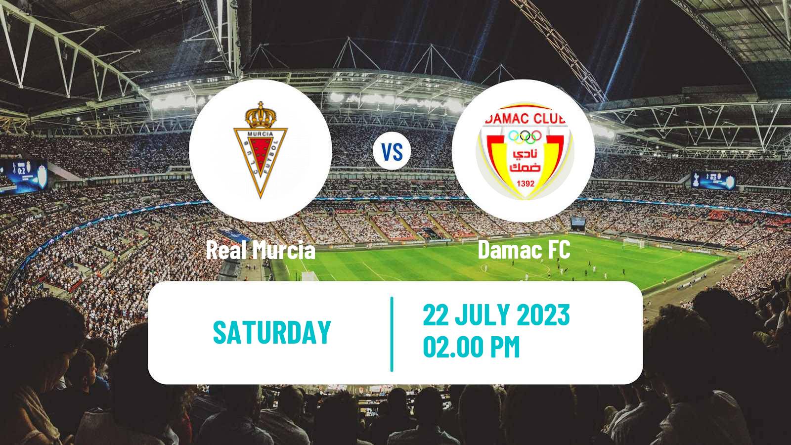Soccer Club Friendly Real Murcia - Damac