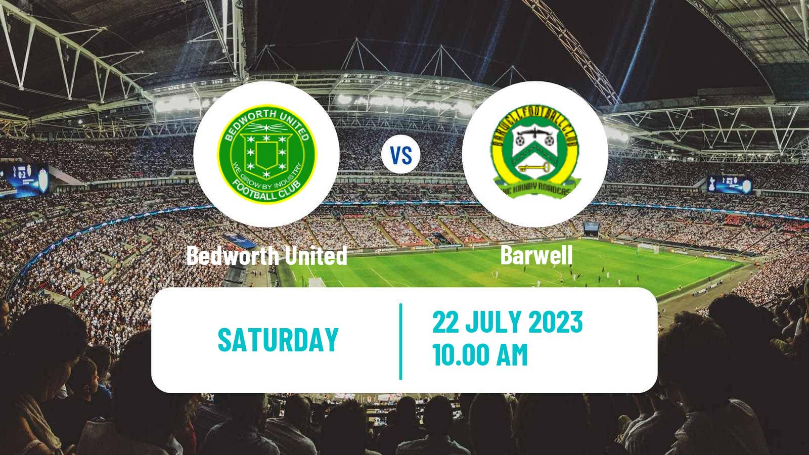 Football Club Friendly Bedworth United - Barwell