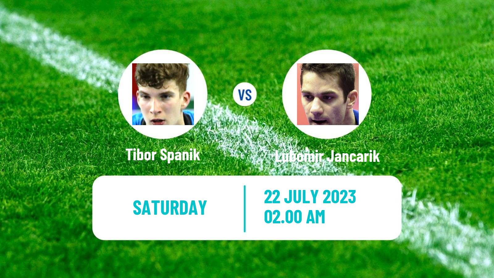 Table tennis Tt Star Series Men Tibor Spanik - Lubomir Jancarik