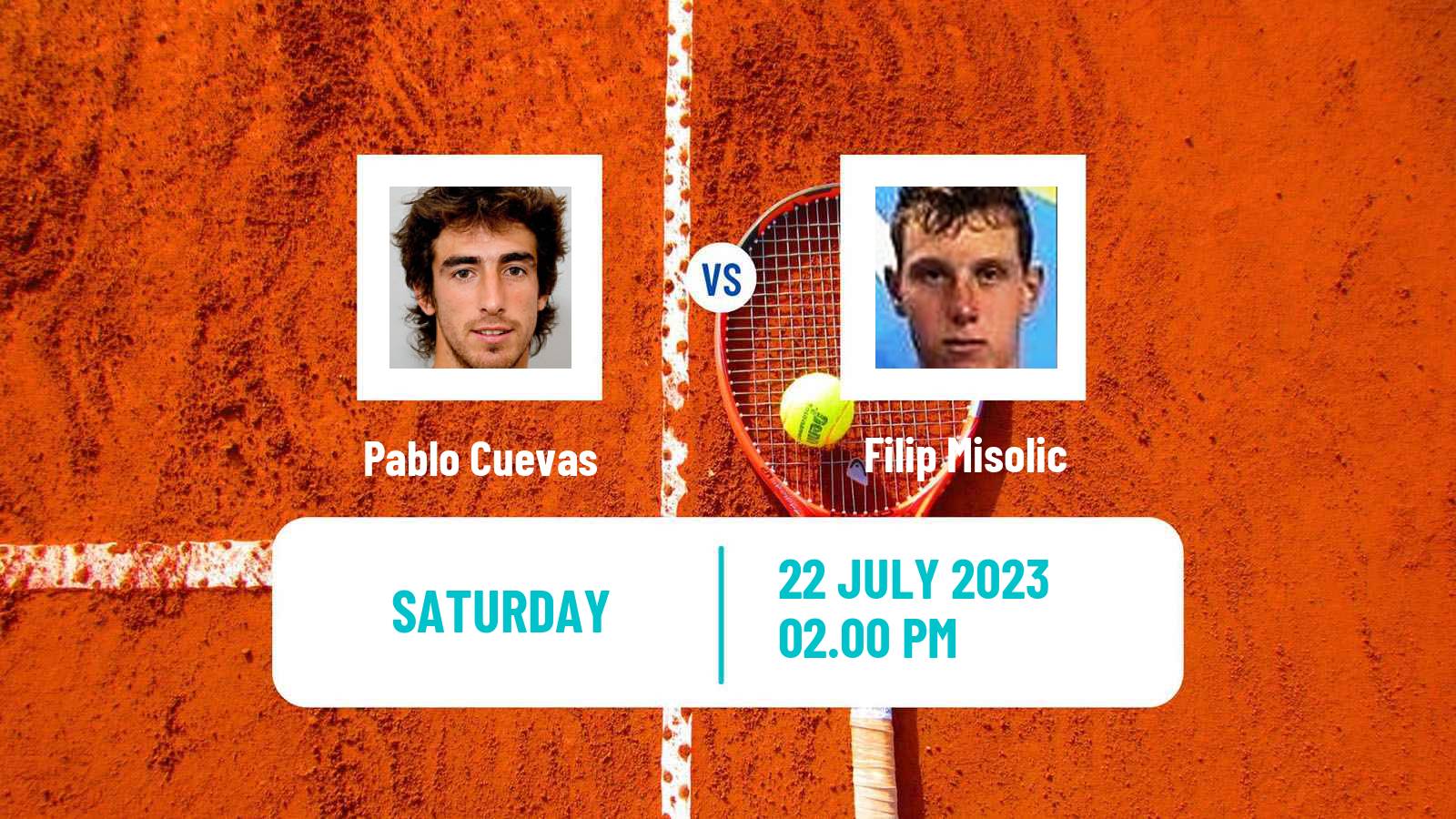 Tennis ATP Umag Pablo Cuevas - Filip Misolic