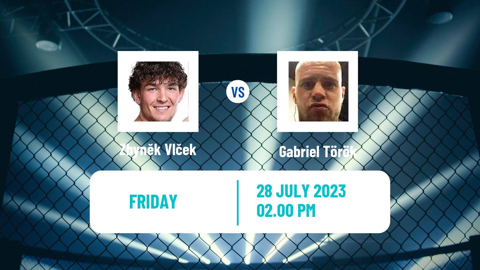 MMA Middleweight Oktagon Men Zbyněk Vlček - Gabriel Török