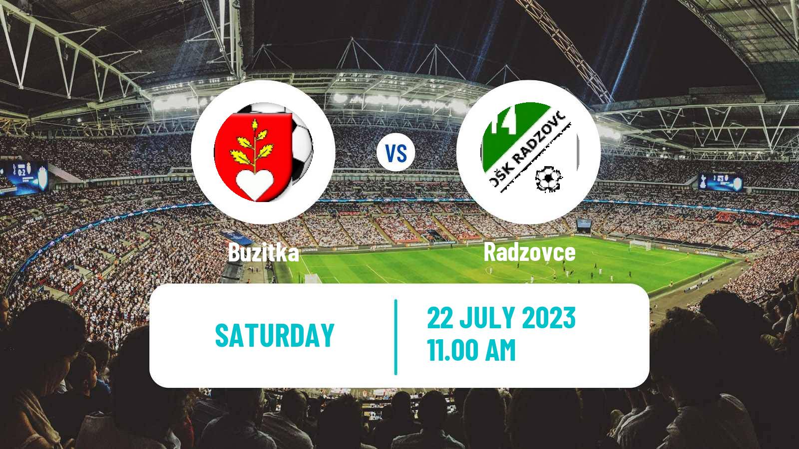 Soccer Slovak Cup Buzitka - Radzovce