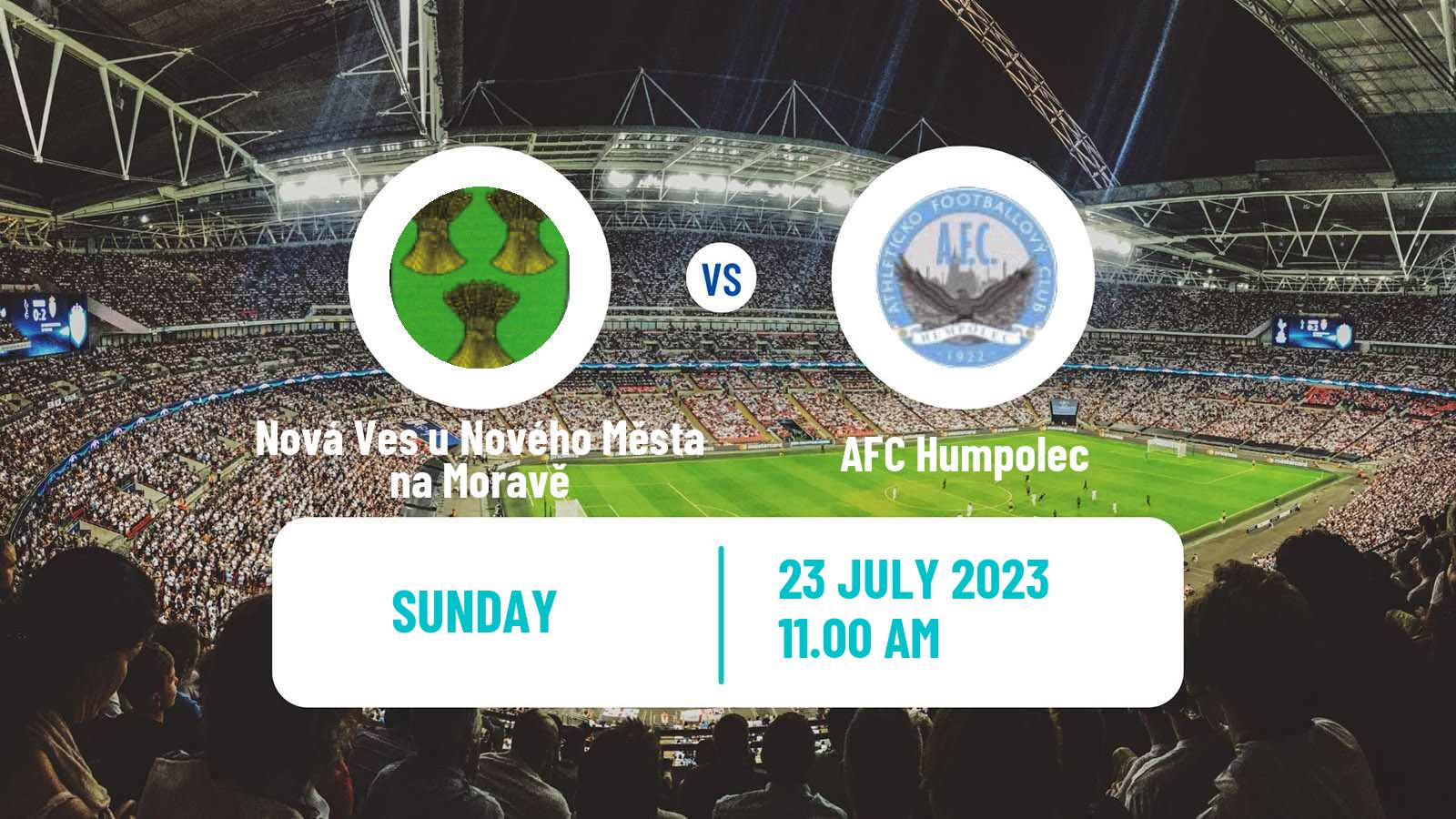 Soccer Czech Cup Nová Ves u Nového Města na Moravě - Humpolec