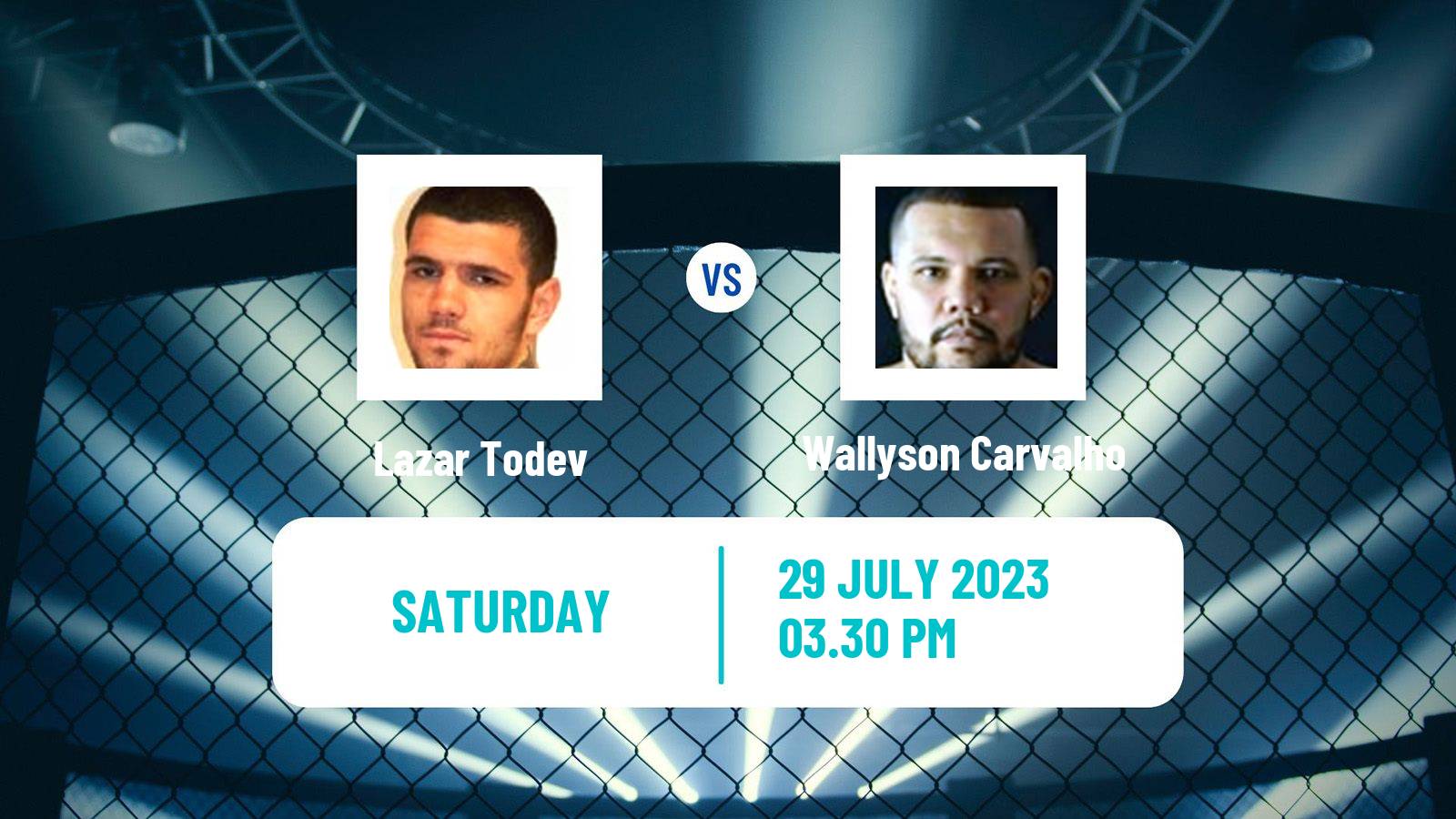 MMA Heavyweight Oktagon Men Lazar Todev - Wallyson Carvalho