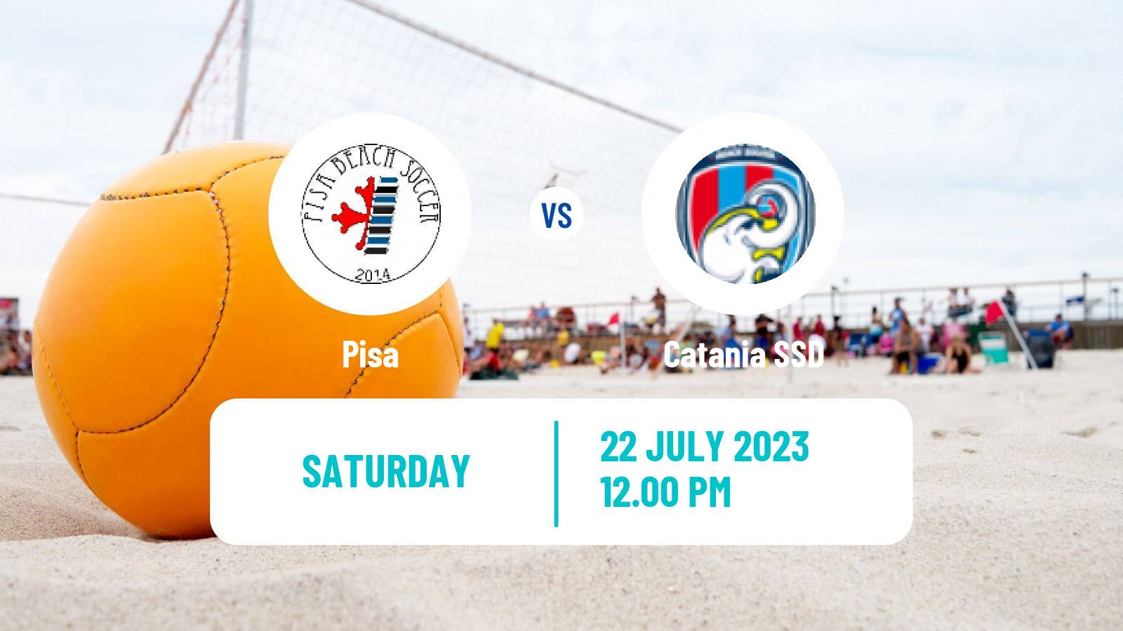 Beach soccer Serie A Pisa - Catania SSD