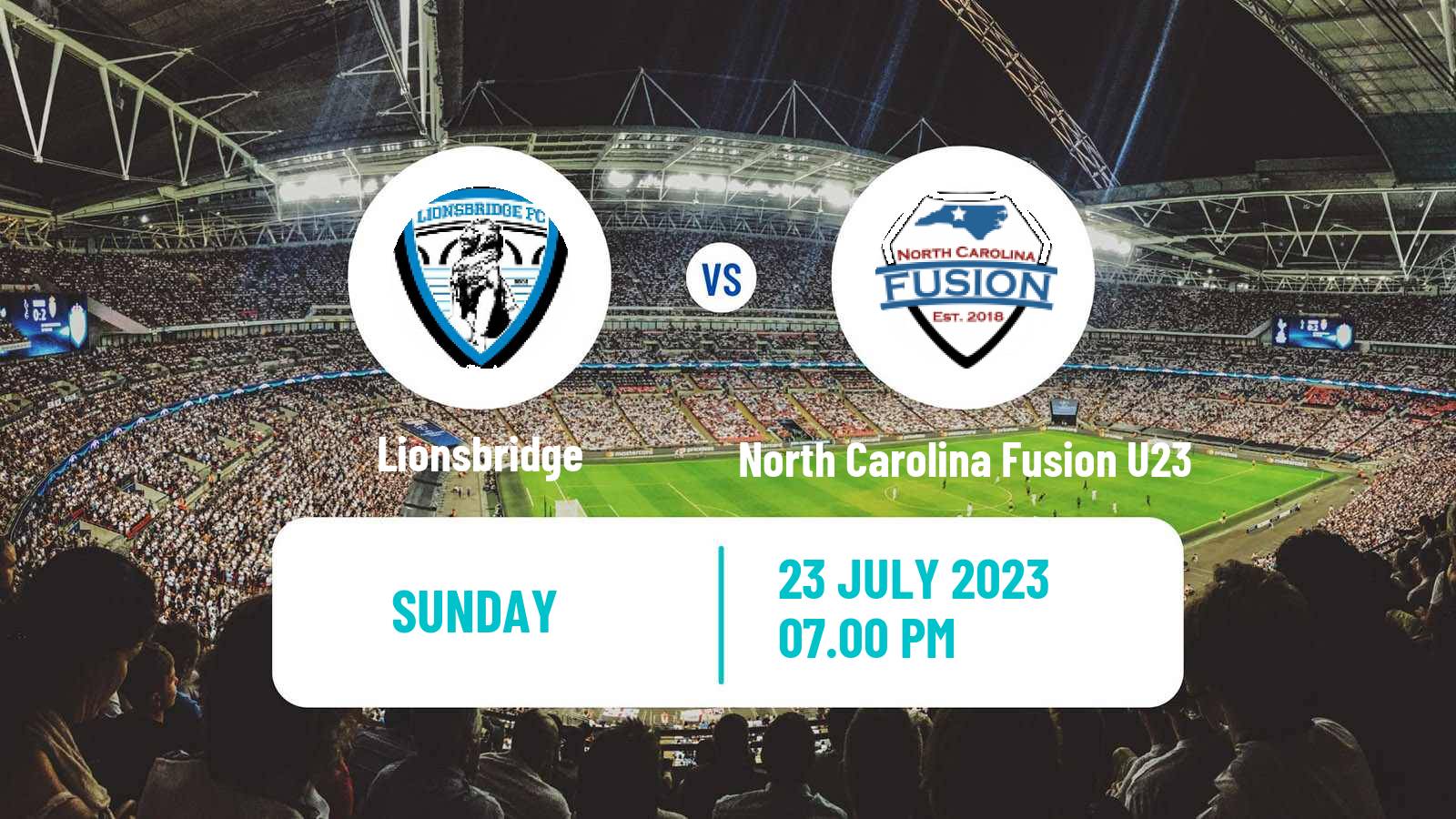 Soccer USL League Two Lionsbridge - North Carolina Fusion U23