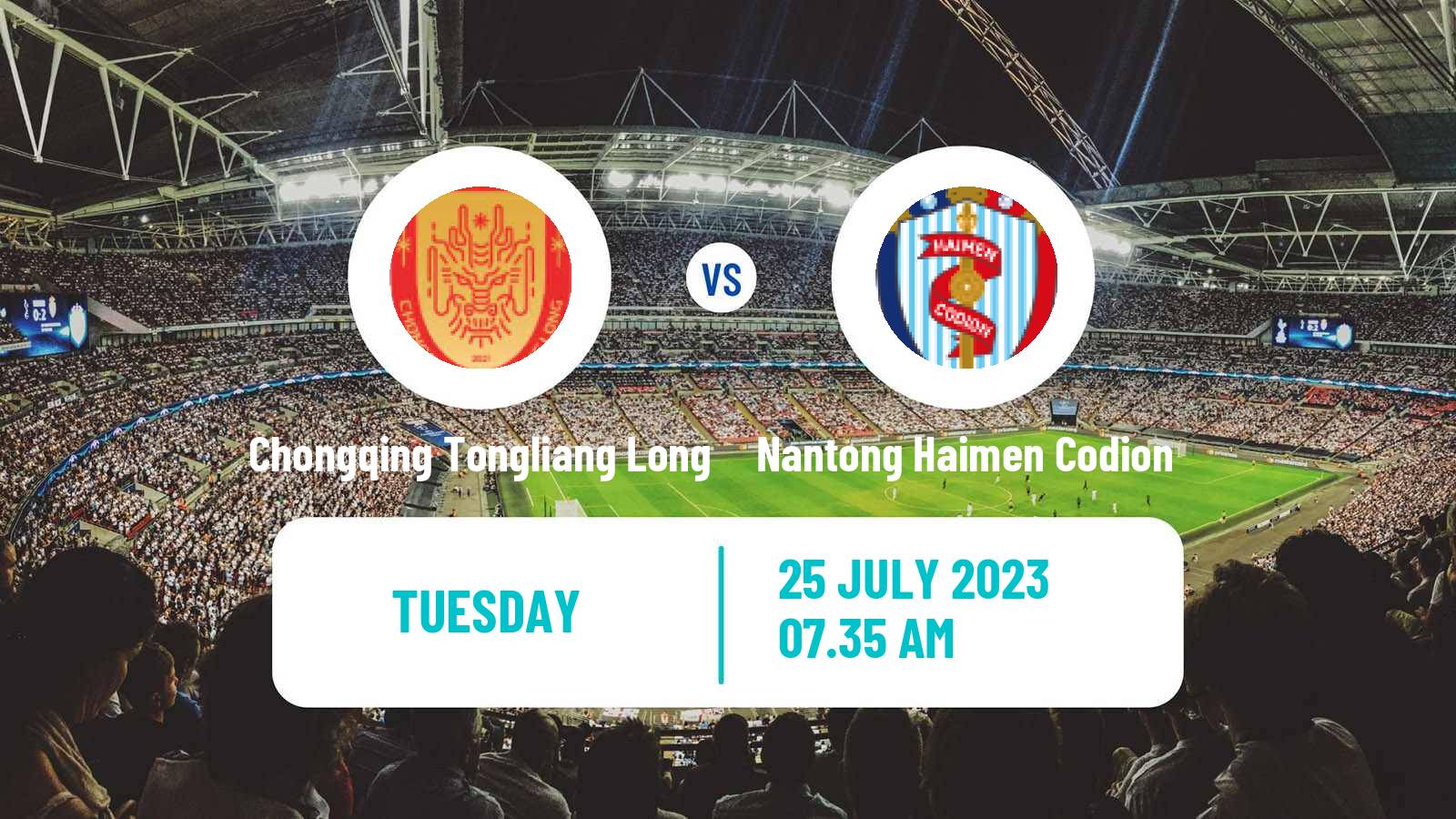 Soccer Chinese FA Cup Chongqing Tongliang Long - Nantong Haimen Codion
