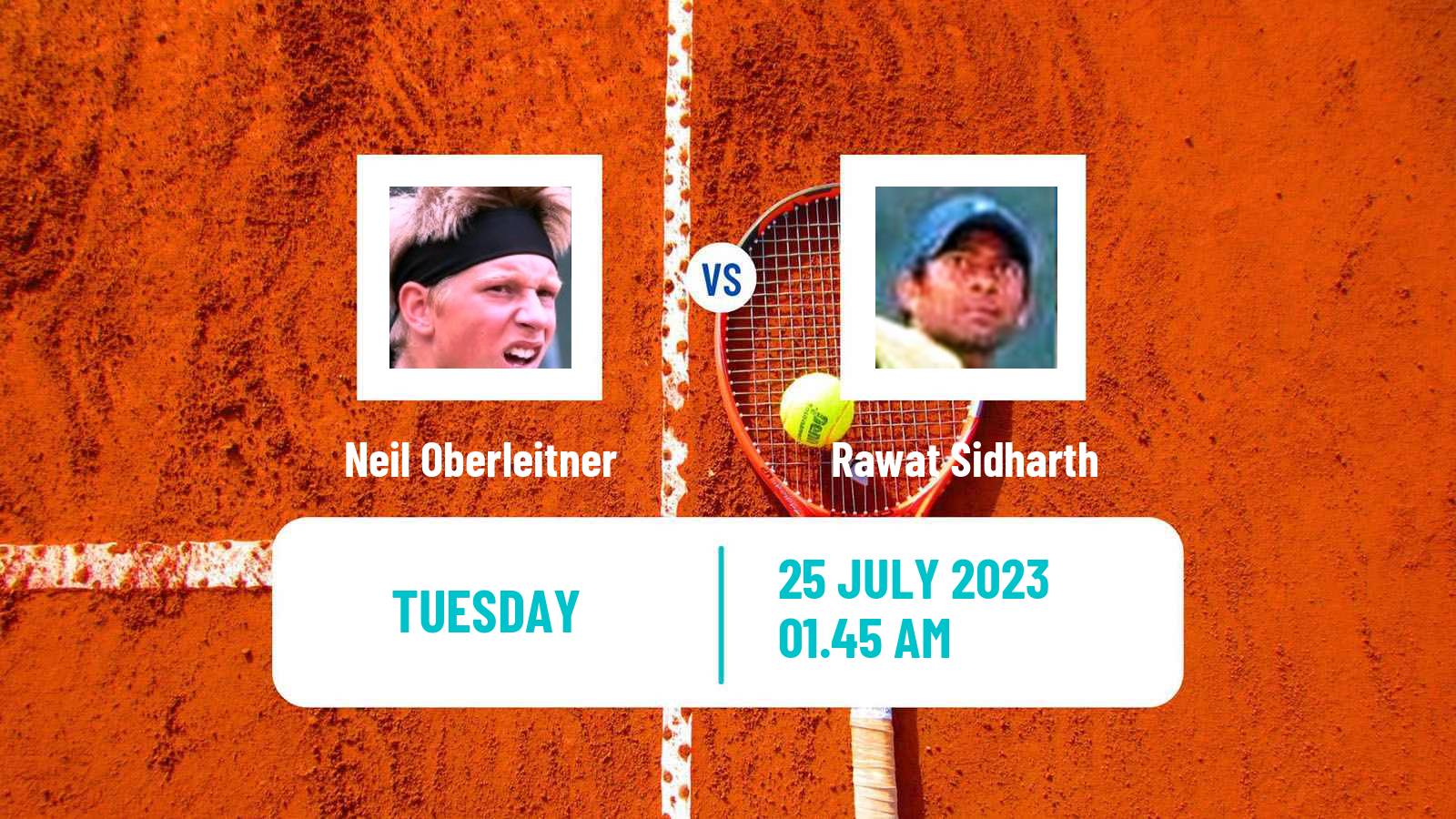 Tennis Astana Challenger Men Neil Oberleitner - Rawat Sidharth