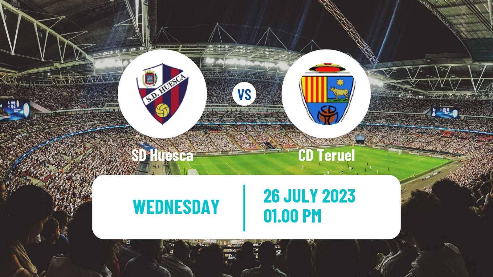 Soccer Club Friendly Huesca - Teruel