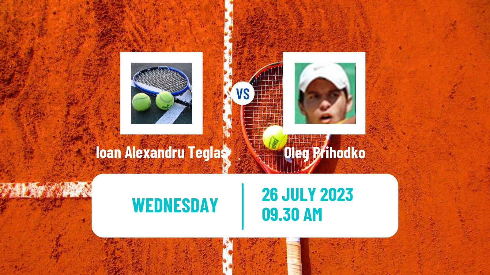 Tennis ITF M25 H Bacau Men Ioan Alexandru Teglas - Oleg Prihodko