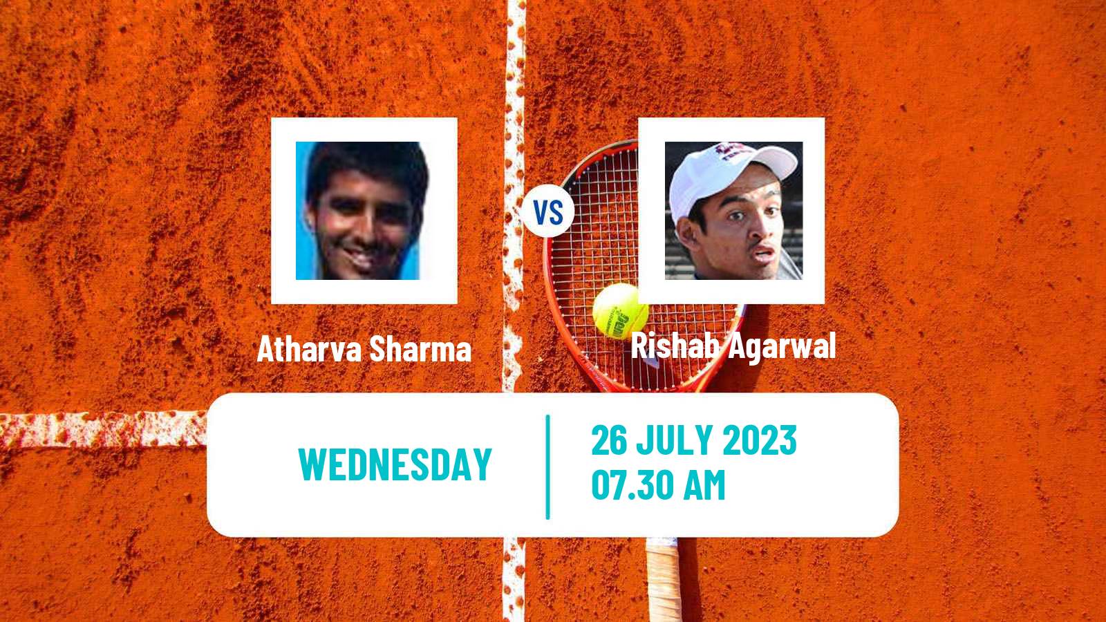 Tennis ITF M25 Brazzaville 2 Men Atharva Sharma - Rishab Agarwal