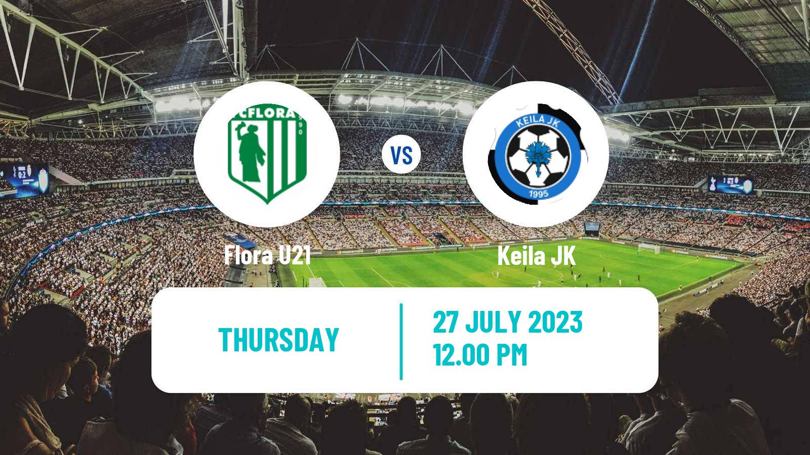 Soccer Estonian Cup Flora U21 - Keila