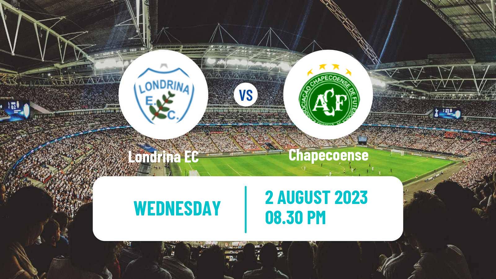 Soccer Brazilian Serie B Londrina - Chapecoense