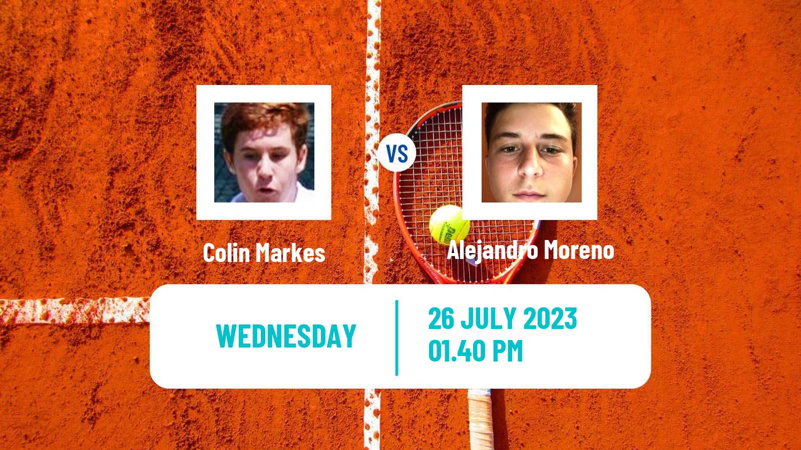 Tennis ITF M25 Edwardsville Il Men Colin Markes - Alejandro Moreno
