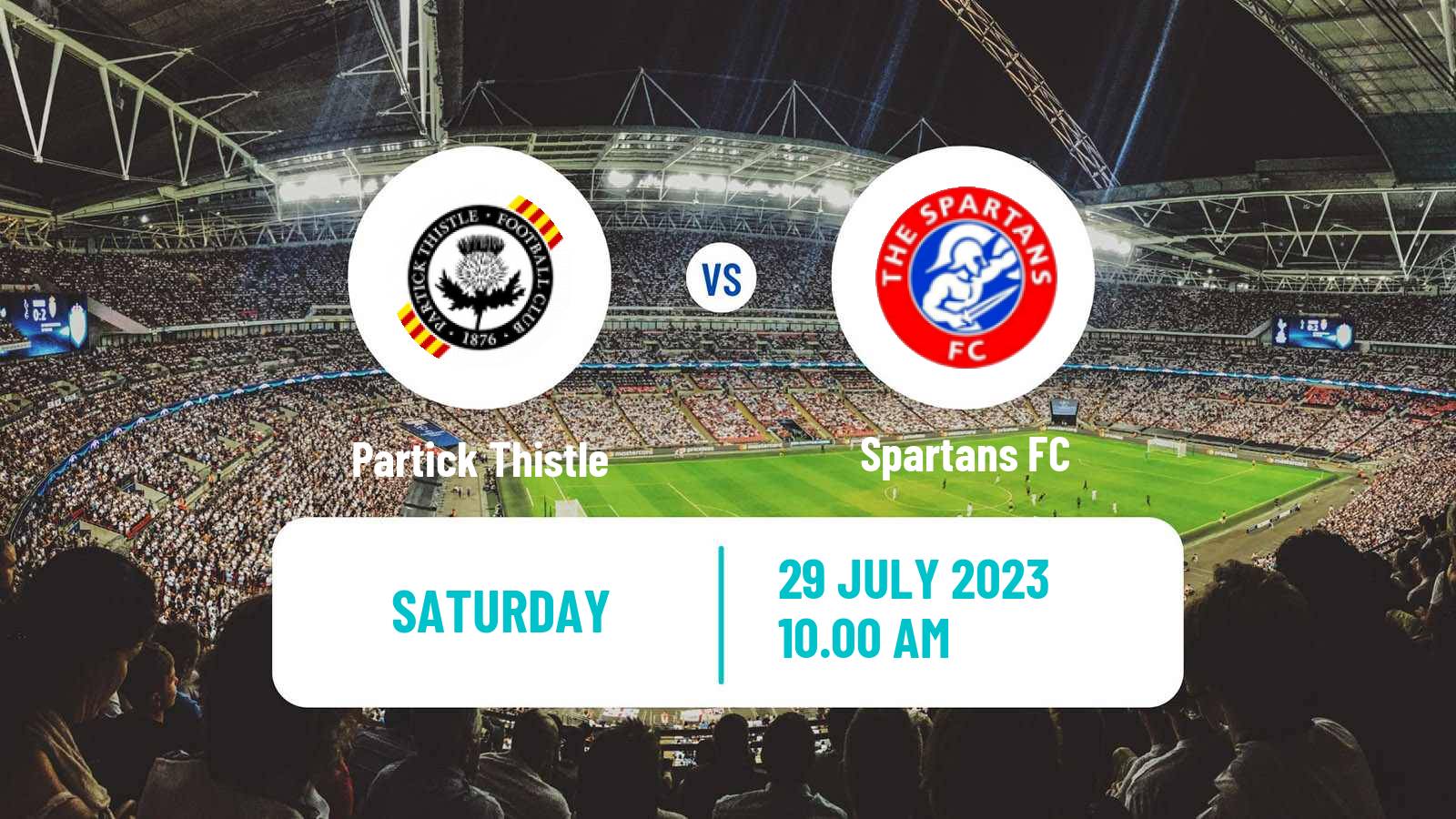 Soccer Scottish League Cup Partick Thistle - Spartans