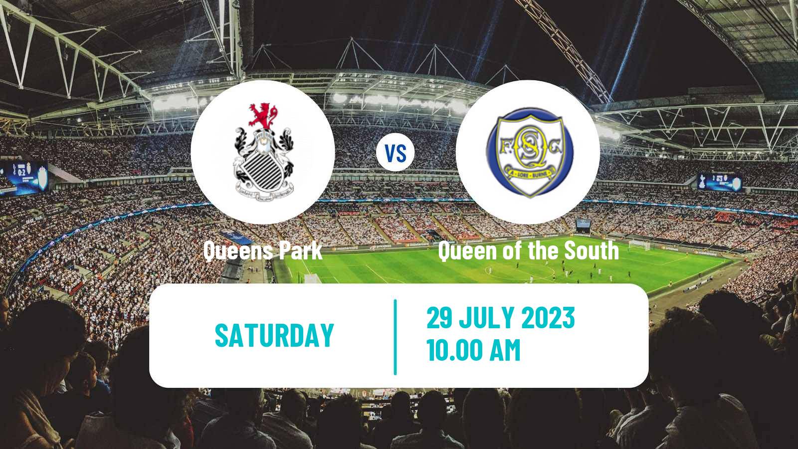 Soccer Scottish League Cup Queens Park - Queen of the South