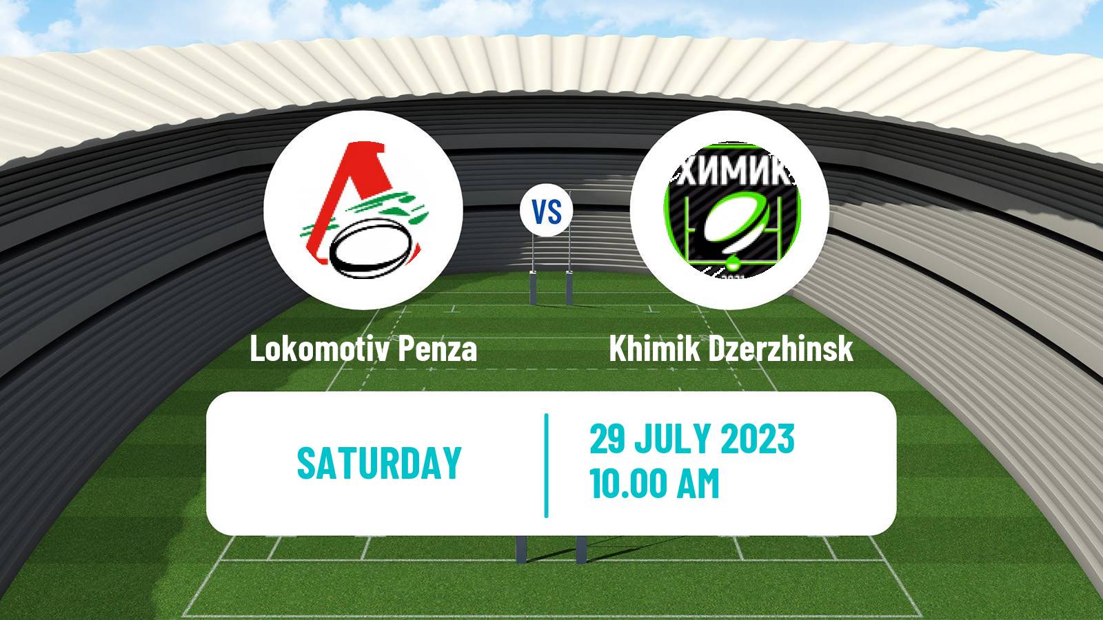 Rugby union Russian Premier League Rugby Lokomotiv Penza - Khimik Dzerzhinsk
