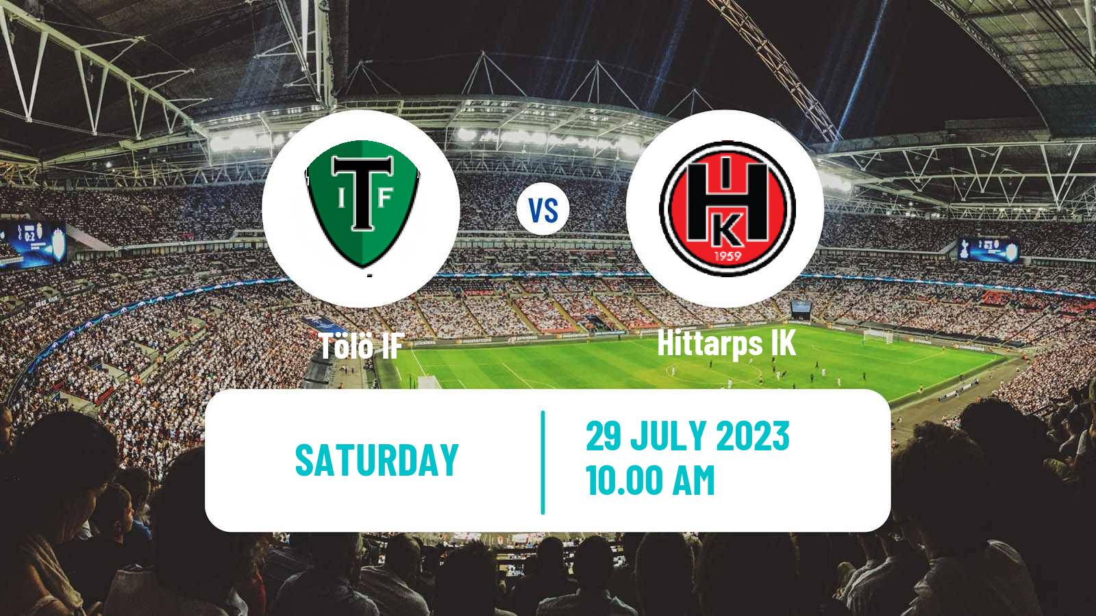 Soccer Swedish Division 2 - Västra Götaland Tölö - Hittarp