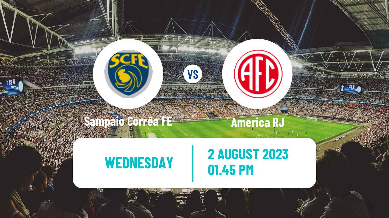 Soccer Brazilian Campeonato Carioca 2 Sampaio Corrêa FE - America RJ