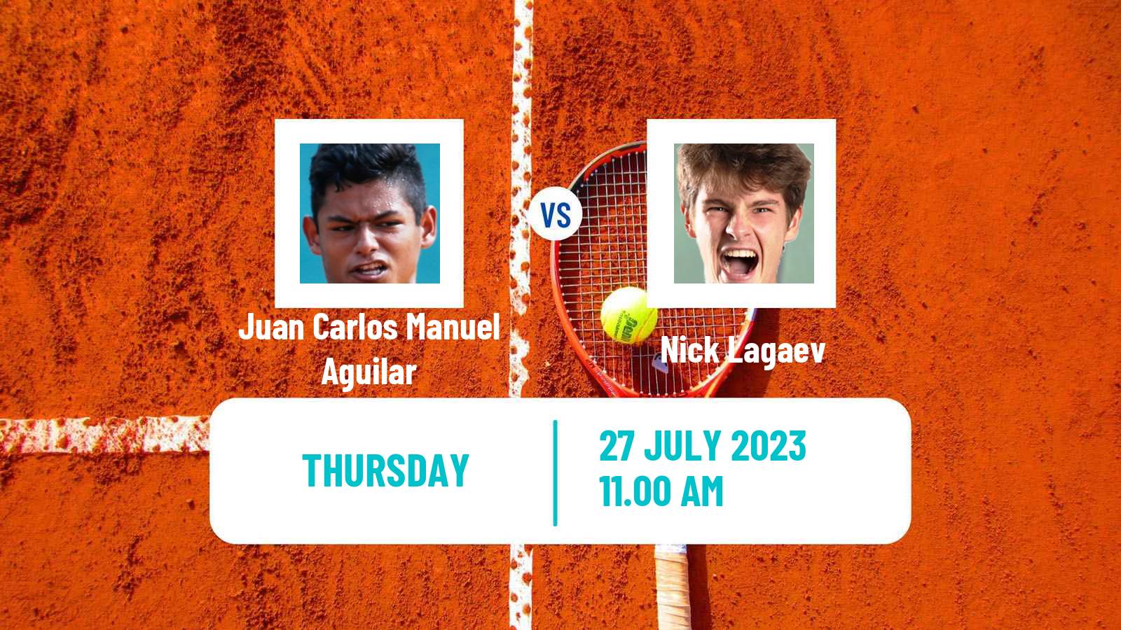 Tennis ITF M15 Pittsburgh Pa Men Juan Carlos Manuel Aguilar - Nick Lagaev